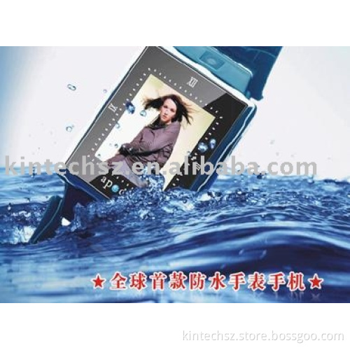 first waterproof model watch mobile in the world